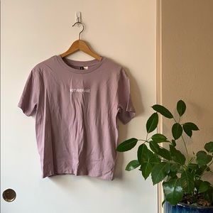 NWOT Purple Crop Top